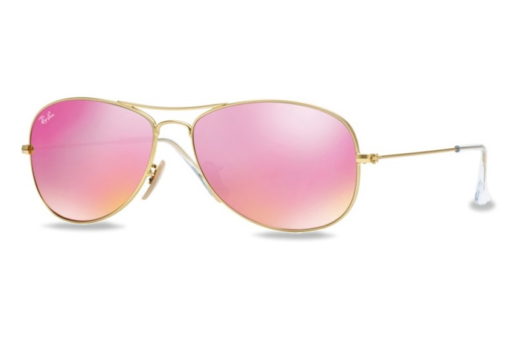 ray ban cockpit pink