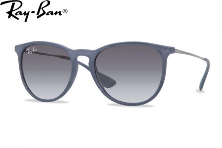 ray ban erika rubber blue