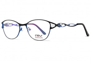 Lunettes de vue h.Mahéo RV755 - 55mm - Noir/Bleu