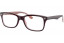 Lunettes de vue Ray-Ban RX5228 53mm Brown on transparent pink